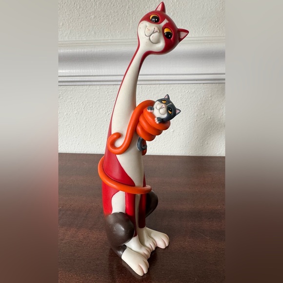 Other - Border Fine Arts “Cool Cats” Madonna & Child Figurine